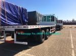 Red color Beiben 6x6 2638PZ 30Ton 380hp10 wheeler Cross country Container Flat