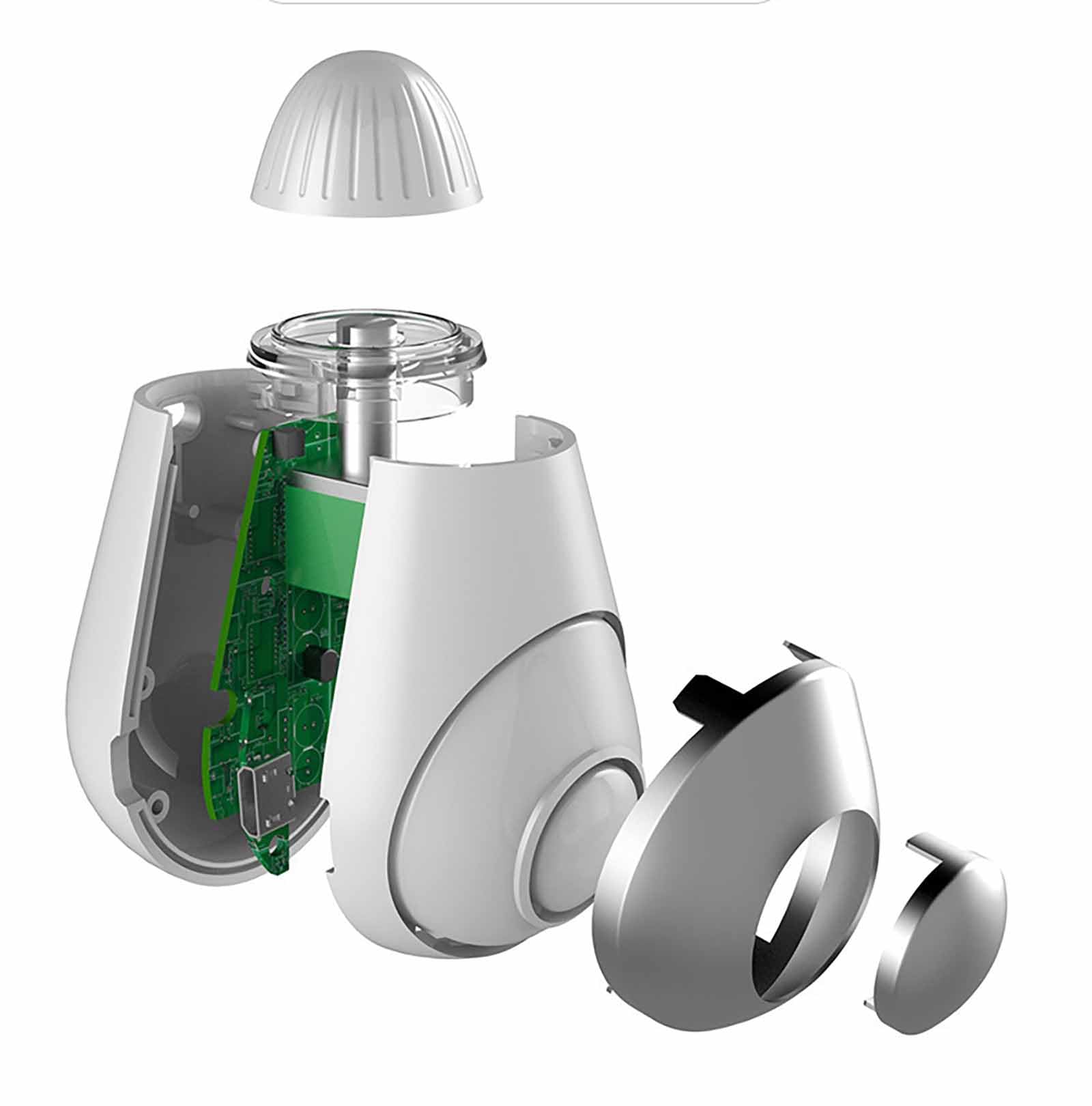 Pressure Insomnia Hypnosis Brain Massage Adjust Heart Rate Headache Attention Focusing Anxiety Items Smart Sleep aid (White)