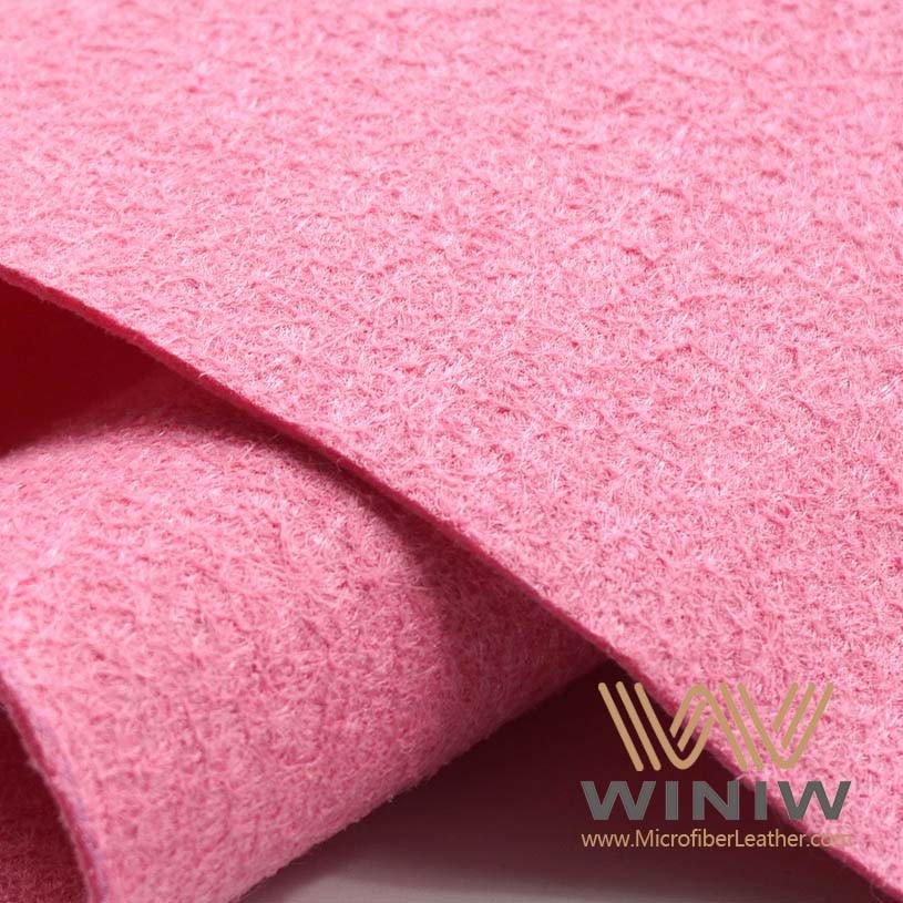 Quick Dirt-Removing Pink Synthetic Chamois Leather Car Wipers