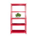 Easy Assembled Metal Corner Display Shelf / Bathroom Metal Book Shelf