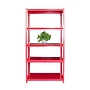 China Multi Level Angle Metal Storage Rack Light Duty Boltless Iron Rack wholesale