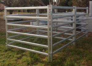 China 30-40 Head 50x50 High Visibility Livestock Cattle Yard Panels wholesale