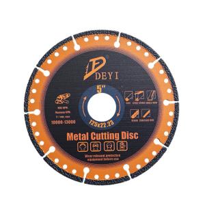 China Vacuum Brazed 125mm Porcelain Diamond Cutting Disc Multipurpose wholesale