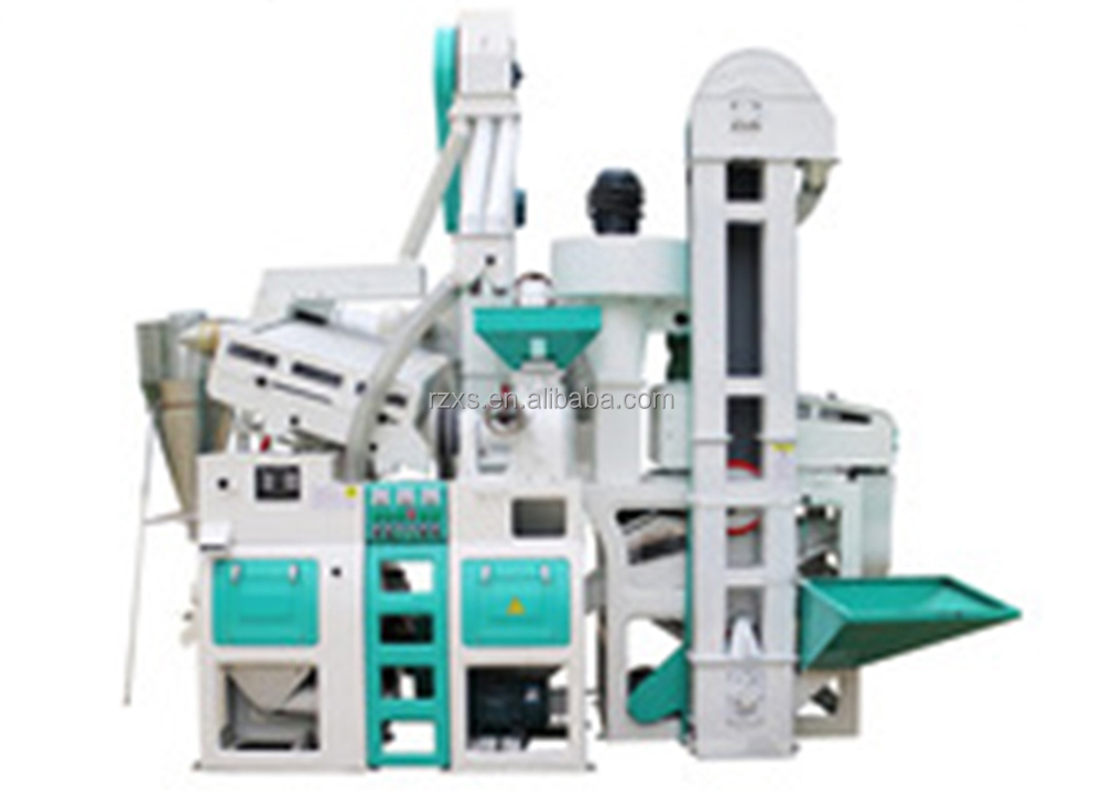 Mini500 rice milling machine complete set combined 