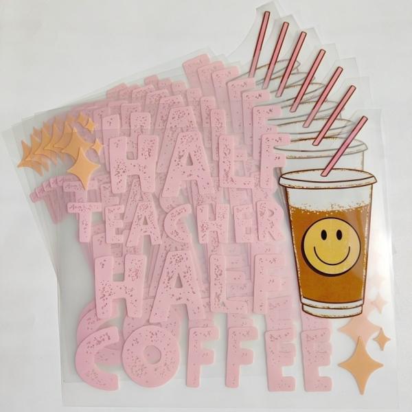 High Stretch Custom DTF Transfers Screen Printed T Shirts Heat Transfers Washable