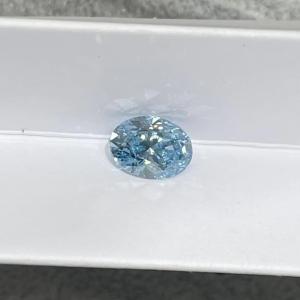 China Jewelry Decorations 1.66Carat Blue Synthetic Loose Lab Grown Diamonds VS1 wholesale