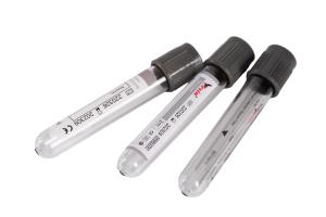 China Dark Grey Glucose Vacutainer 8ml 9ml Anticoagulant Sodium Fluoride Tube wholesale