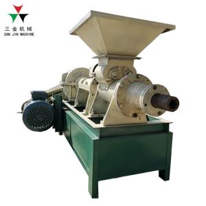 China BBQ 3T/H Charcoal Briquette Extruder 60mm Diameter wholesale