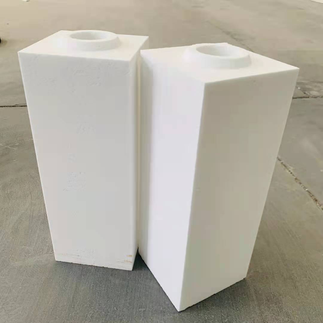 90% Alumina Content White Corundum Brick for Glass Furnace from Standard SiC Content