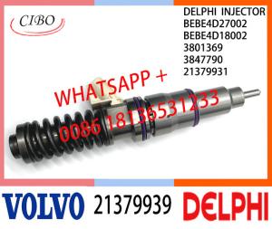 China 21379939 BEBE4D27002 Fuel Diesel Injector 21379939 BEBE4D27002 BEBE4D18002 3801369 3847790 E3.18/E3 for VOL PENTA MD13 wholesale