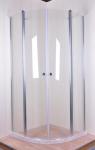 Chrome Profile 900X900 Quadrant Shower Enclosures , Clear Glass Shower