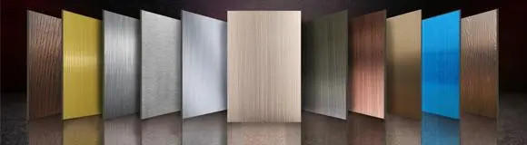 304 4x8 Gold Mirror Stainless Steel Sheet Decorative PVD Titanium Coated