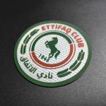 Custom Heat Press Appliques 3D Silicone Embroidered Logo Patches