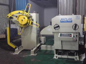 China Metal Plate Straightening Machine , Zigzag NC Feeder Coil Handling Systems wholesale