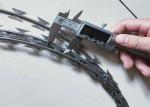Bto-22 Galvanized Razor Wire Fence Diamond Welded