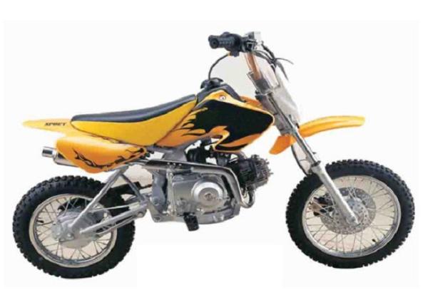 Off Road Street Legal Motorcycles , 110cc Off Road Motorcycle Bikes Front Disc