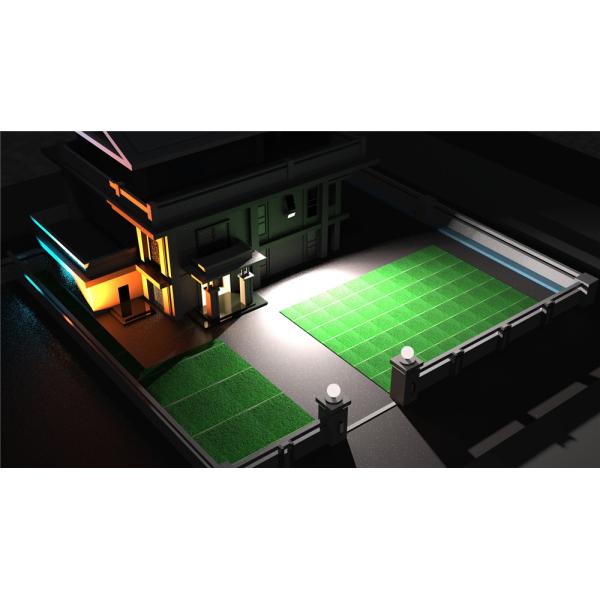 Outdoor Street Security Solar Flood Light Dusk To Dawn Waterproof IP67