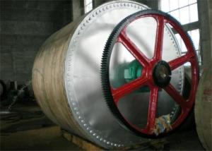 China Diameter 7315mm Paper Machine Dryer Cylinder , High Speed Paper Machine Dryer Section wholesale