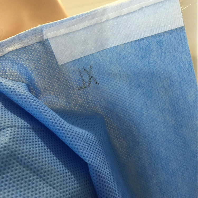 Wholesale Knitted Cutt AAMI L3 Hospital Isolation Gowns