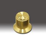 Amplifier Aluminum Knobs,Gold/Chrome/Black Finish. Rohs
