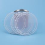 Recycling Paper Cylinder Debossed 73mm Custom Plastic Lids