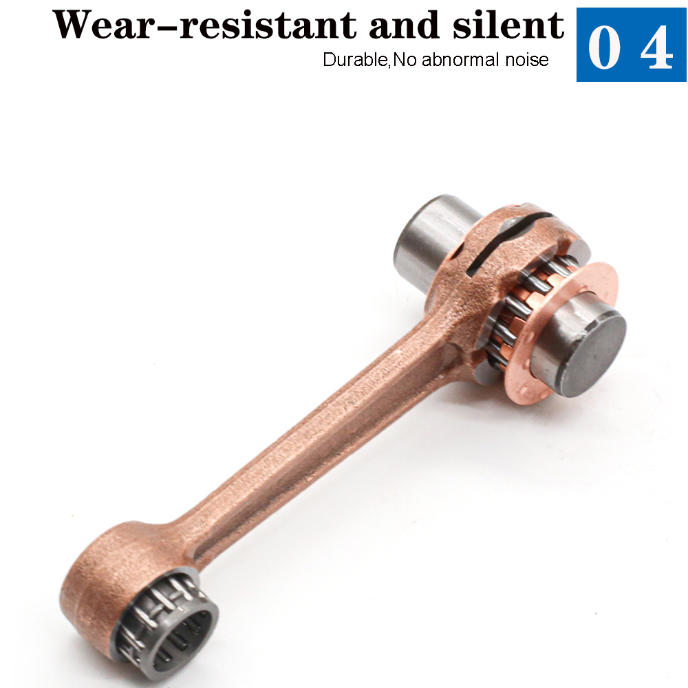 Forged Piston Motorcycle Connecting Rod Crank Mechanism Manufacture Metal Parts Bajaj