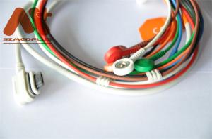 China Telemetry Leadwire ECG Cable 5 Lead Snap 2008594-002 2008594-001 wholesale
