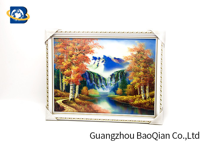 High Definition 3D Lenticular Images , Landscape 3D Lenticular Printing PET 0.6MM