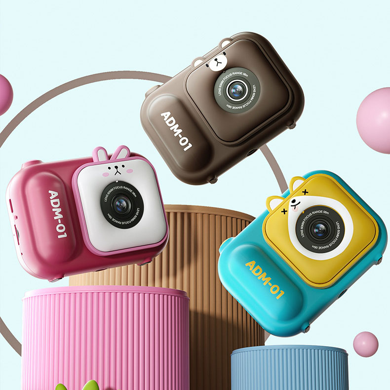 32GB SD Card Kids Camera for Boys ABS Digital Camera Toddler Toys Christmas Gifts