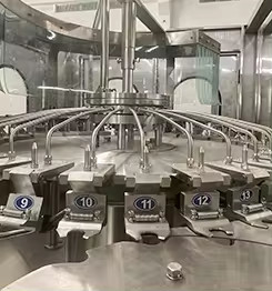 Fully Automatic Three-In-One Mineral Water Purified Water Rotary Filling Machine