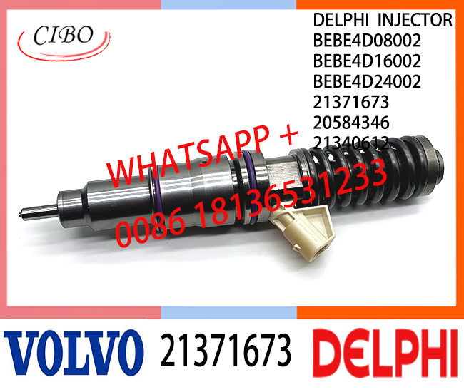 Common Fuel Diesel Injector 21371673 BEBE4D08002 BEBE4D16002 BEBE4D24002 21340612 E3.18 for VOL D13 EURO 3 HIGH POWER