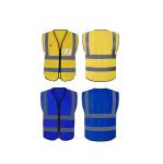 Pink Riding Motorcycle Reflective Vest Military Black Blue Mesh Heavy Duty