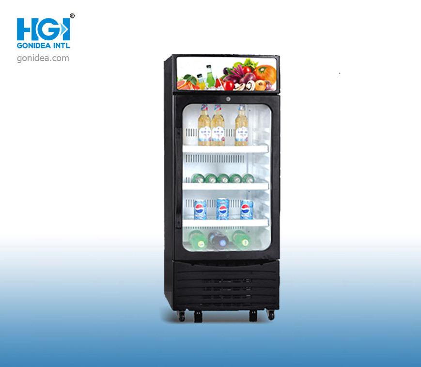 170Ltr Stainless Steel Fan Cooling Kitchen Freezer Display Showcase