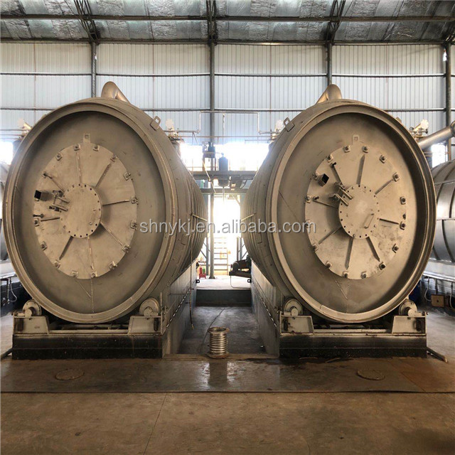 Eco-Friendly Waste Processing 2021 Direct Heating Pyrolysis Plant for Waste Tires