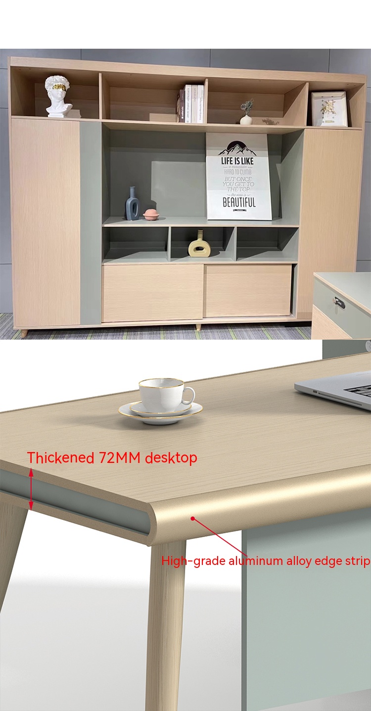 Mail Packing Combination Office Furniture President Manager Supervisor Standalone Desk