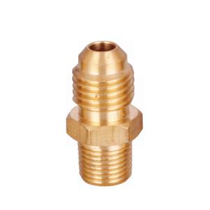 China Half Union 3/8&quot; Flare X 1/4&quot; Male Brass Tube Fitting wholesale