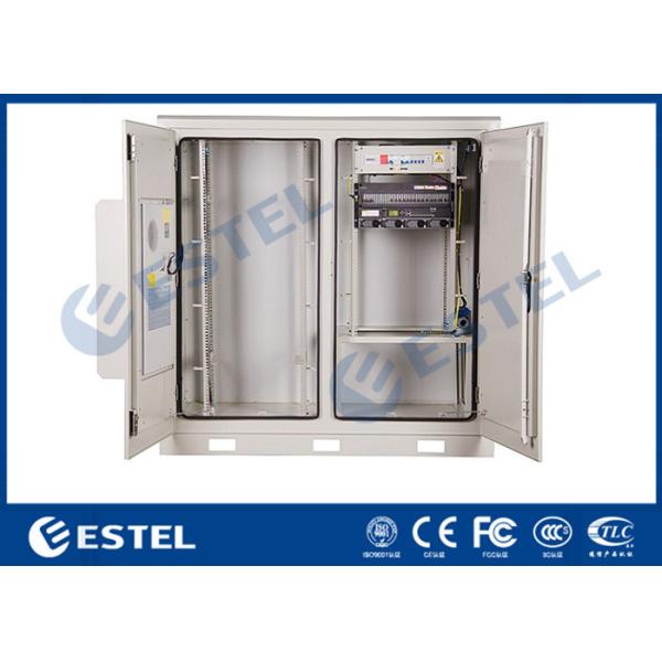 China Two Compartments IP65 3 Bays Outdoor Equipment Cabinet wholesale