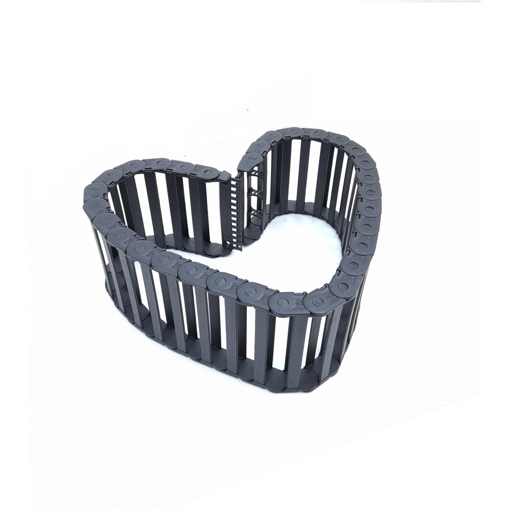 Nylon Plastic Electric Cable Drag Chain And Conveyor Chain Flexible Cable Channel