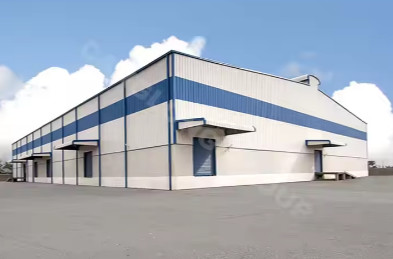 Prefabricated Construction Industrial Metal Materials Hangar Shed Warehouse