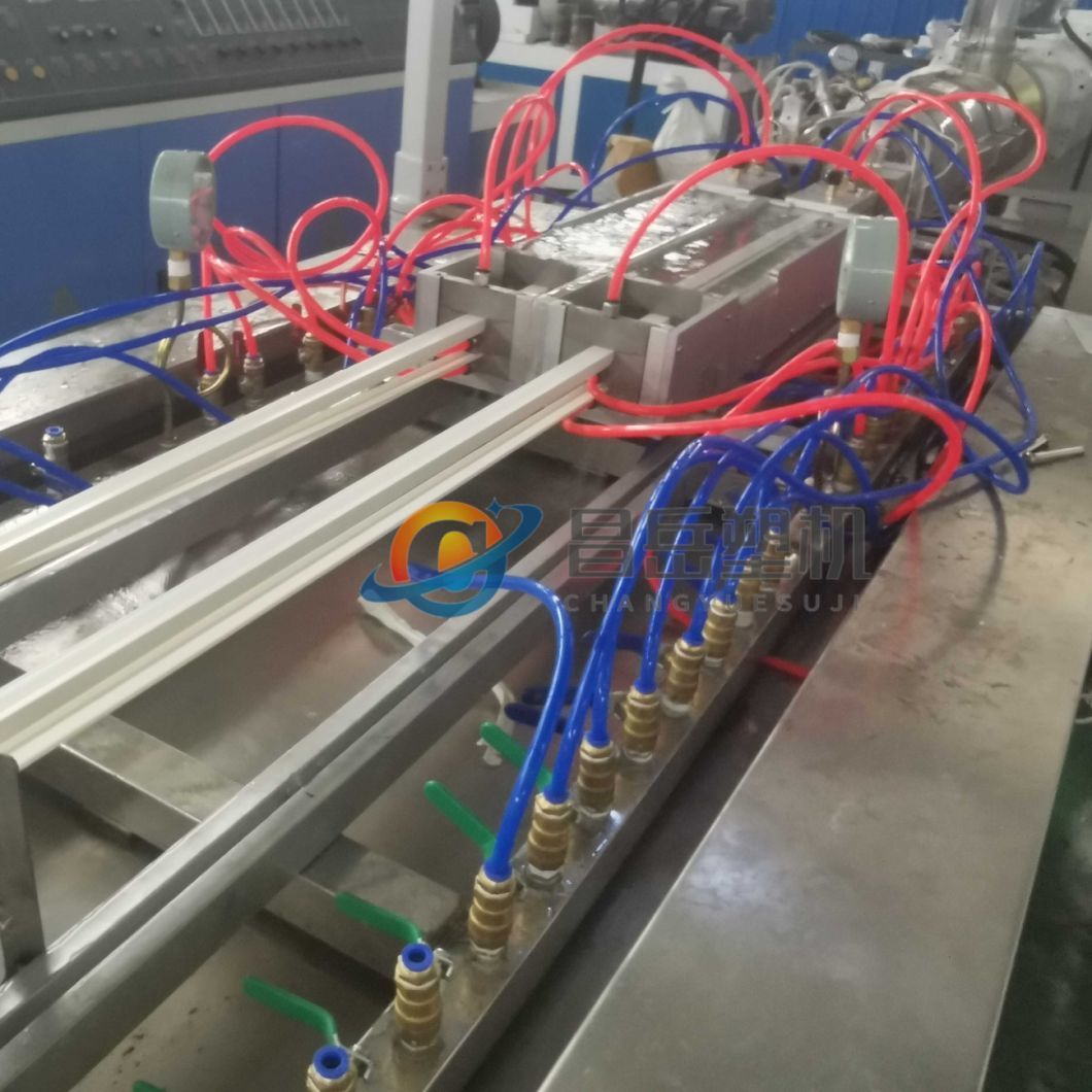 LED Lamp Production Line Plastic PVC Profile Extruder/Extrusion/Extruding Making Machine