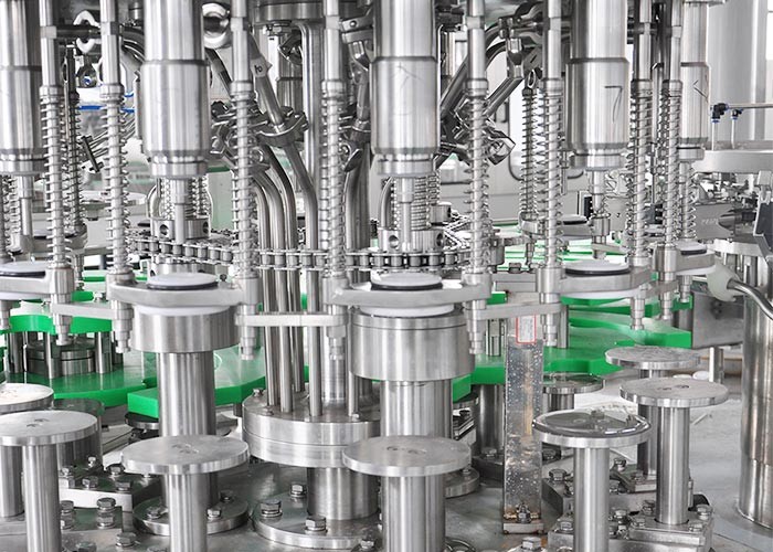 Automatic Rotary 3 In 1 Glass Bottle Beer Can Filling Machine