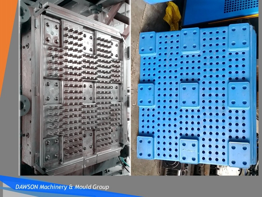 HDPE PP Plastic Pallets Accumulation Extrusion Blowing Moulding Machines 250L High Quality Plastic Blow Molding Machine