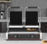 Easy Operation Commercial Double Sandwich Press Machine with Stainless Steel