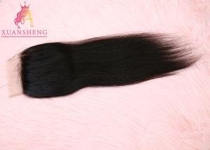 China 10A Hair Straight Transparents 5*5 Lace Closure wholesale