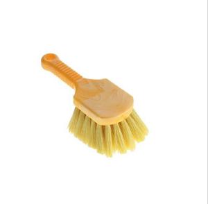 China Yellow Synthetic Fiber Car Wheel Cleaning Brush 8 Inch wholesale