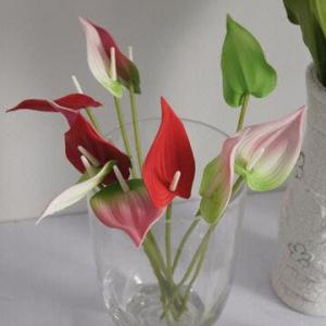 China Real Touch PU Small Anthurium, 31cm Total Height wholesale