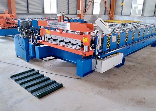 full automatic roof galvanized iron sheet metal roll forming machines