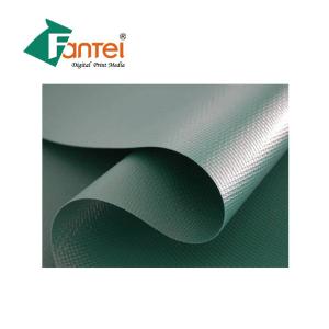 China High Strength Pvc Tarpaulin Fabric Shrink Resistant Waterproof wholesale