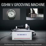 Hydraulic V Groove Machine For Metal Kitchen Cabinet Making Machine
