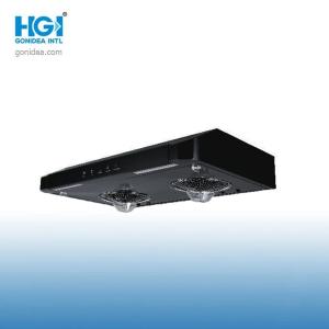 China Kitchen Black Touch Screen Ultra Thin Range Hood Stainless Steel wholesale